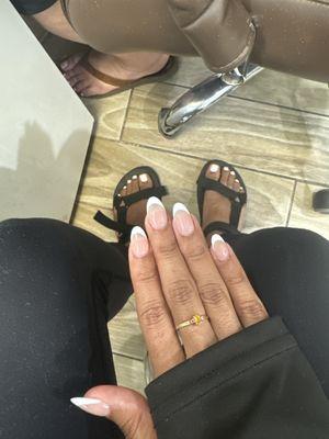 GelX and gel pedicure