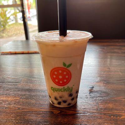 Small Red bean boba tea