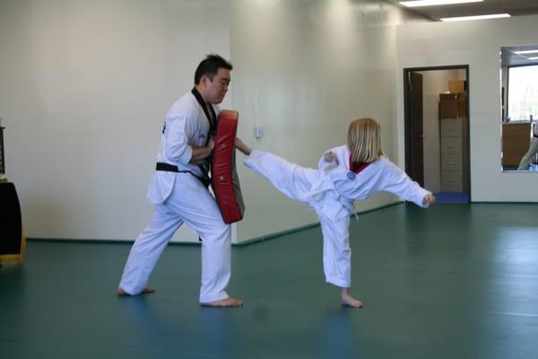 Learning the back kick