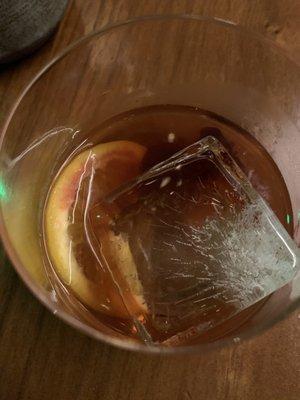 Old fashioned. Love a good clear ice cube!