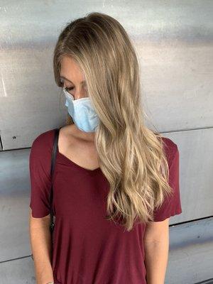 Blonde balayage