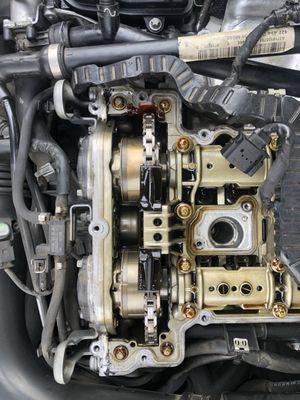 Valve cover gasket job 2012 mercedes c250