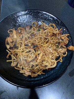 Burn your village with Chinese noodles & chicken