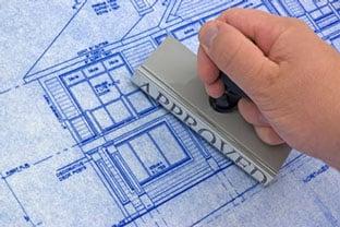 Building permits for commercial and residential construction.