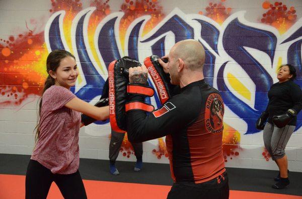 Coach Matt Blank covering some kickboxing basics!