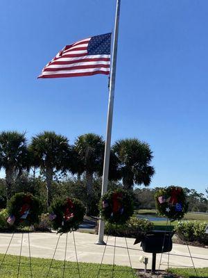 South Florida's National Cemetery - Windmill are Patriots