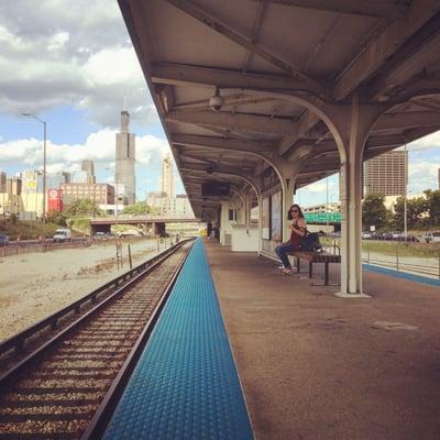 Great views of Chicago.