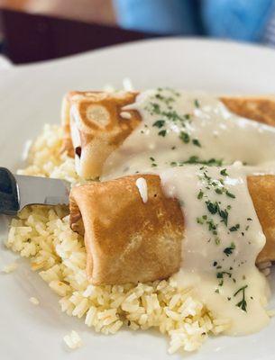 Chicken Blintzes