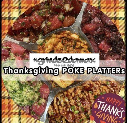 Thanksgiving POKE PLATTER