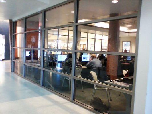 For those who have no or limited computer access, Mary Pretlow Library to the rescue