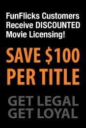 FunFlicks is the ONLY Outdoor Movie Company in the Nation that has negotiated discount movie licensing for their customers!