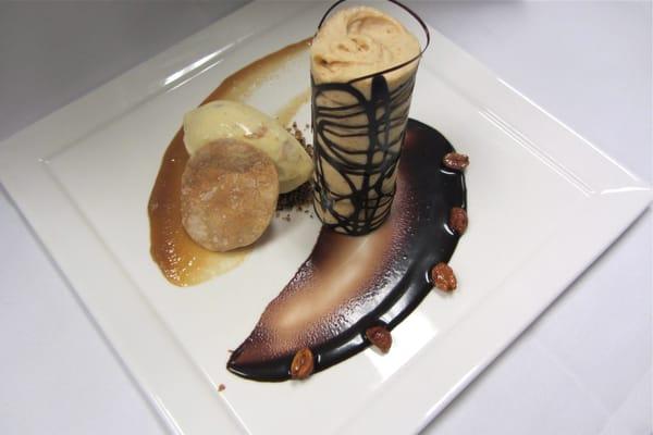 Peanut butter & chocolate mousse