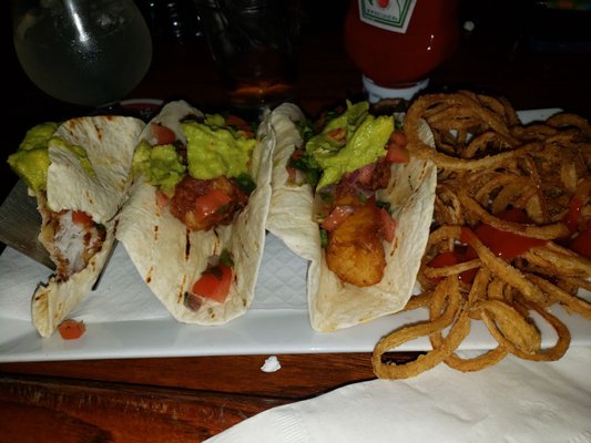 Yummy fish tacos