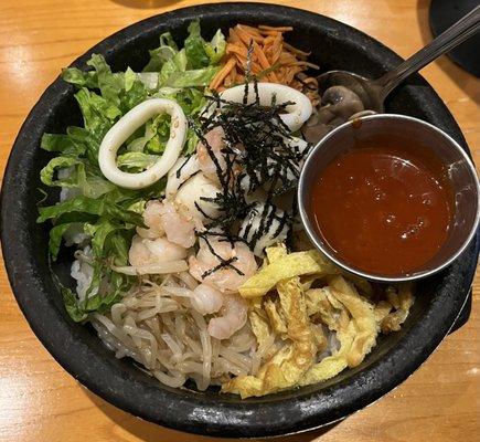 Seafood Bibimbap