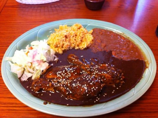 Chicken Mole Plate