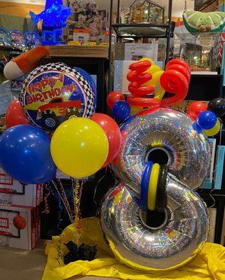 It was a balloon palooza day! Balloon orders seem to come in waves. We are always honored to be asked to create balloon displ...