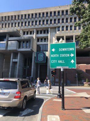 Boston new government building