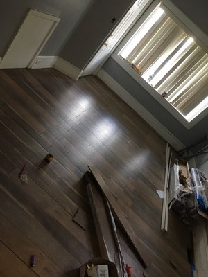 Flooring installation