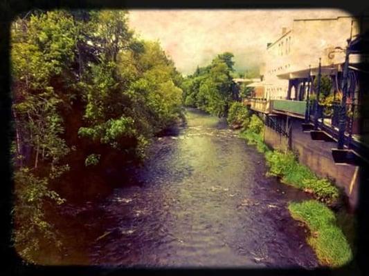 Silver Creek from Main Street bridge