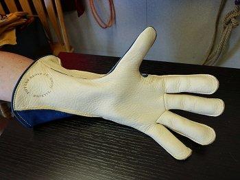 Tiffany Bull Riding Glove Long Cuff.