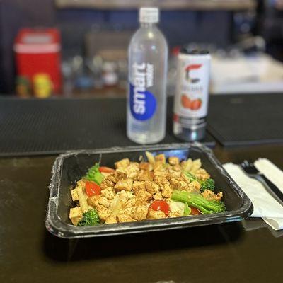 Blackened Chicken Alfredo Meal