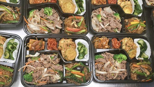 Beef Bulgogi Doshirak (Lunch Box) catering