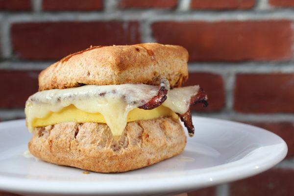 Bacon, Egg and Cheese Breakfast Sandwich