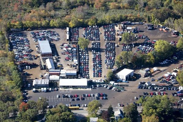 Aerial photo of our facility