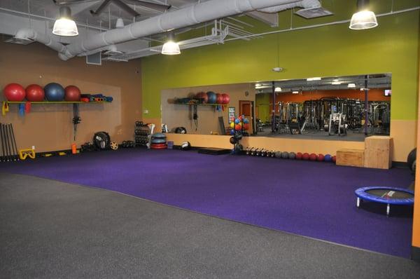 Functional fitness area.