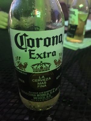 Outside and Carona