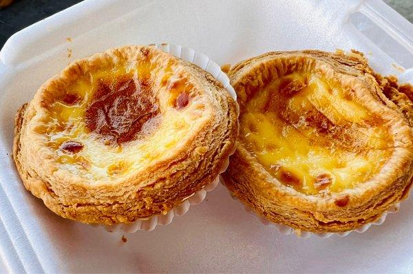 Portuguese egg tarts