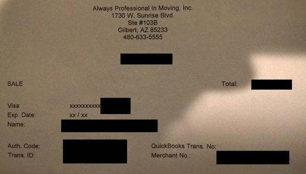 You're forced to sign damage waivers at the last minute. TELL THEM YOU WON'T SIGN ANYTHING ON THE DAY OF THE MOVE. Click my review for more.