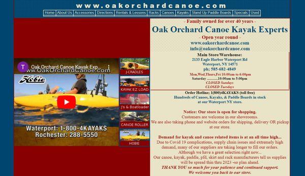 Oak Orchard Canoe Kayak Experts