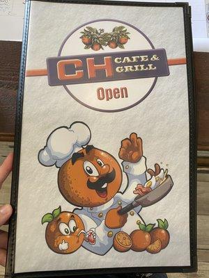 Menu cover