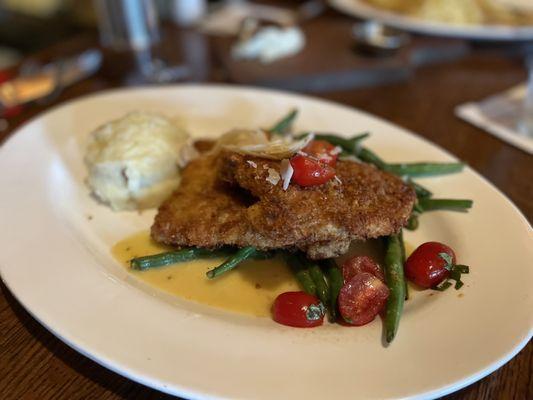 Perfect chicken Parmesan!