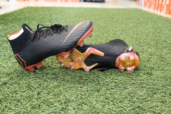 Nike Mercurial Superfly VI Elite FG Soccer Cleat - Black/Total Orange/White In Stock Limited Supply