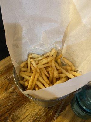 Bucket of fries