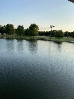 Beautiful lake on property to enjoy