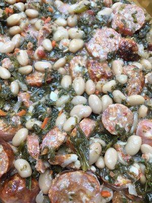 Sausage, White Bean & Kale Stew