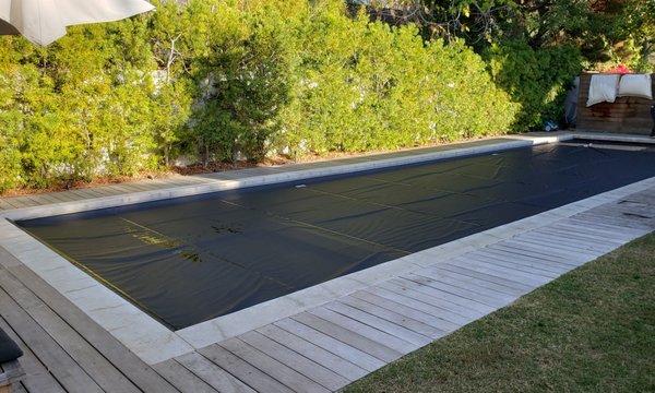 Standard Under Track  Black Pool Cover