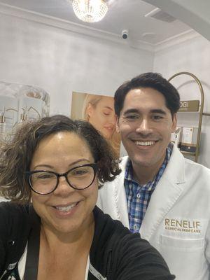 My awesome "Skin Specialist" Andrew