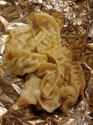 Chicken momo steamed