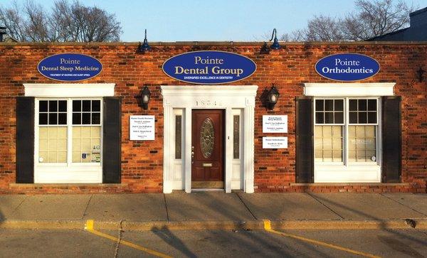 Pointe Dental Group is located at 18342 Mack Ave Grosse Pointe Farms, MI 48236