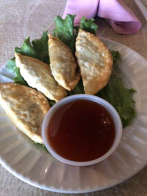 Pot stickers or dumplings if you like