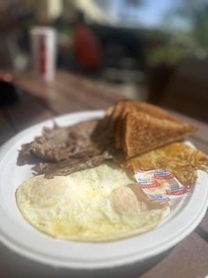 Steak & Eggs Plate