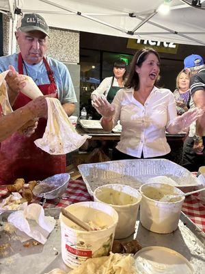 Hey, It's Time to Make The Delicious Cannolis @ FESTA ITALIANA - a Free Event Oct. 2023