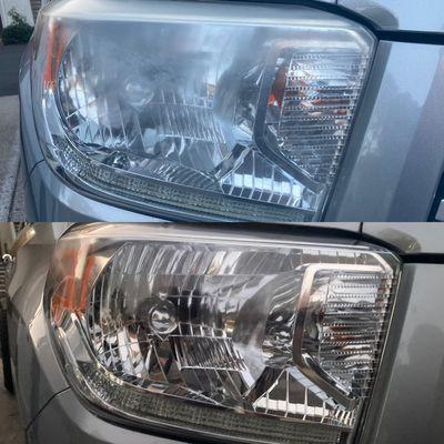 Headlight Restoration Service $65.00