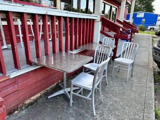 outdoor seating