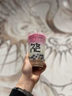 Taro sweet milk w/ boba