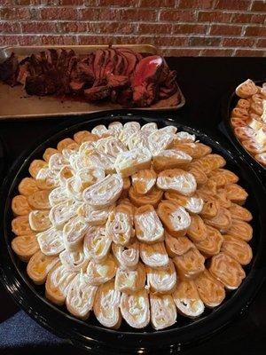 Catering dessert crepes